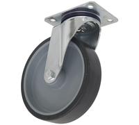 Sealey Medium Duty Thermoplastic Swivel Castor Wheel 100mm