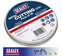 Sealey PTC11510CET Cutting Disc 115 x 1.2mm 22mm Bore Pack of 10