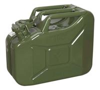 Sealey Metal Jerry Can 10l Green