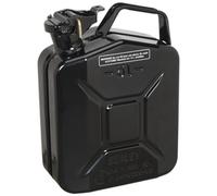 Sealey Metal Jerry Can 5l Black