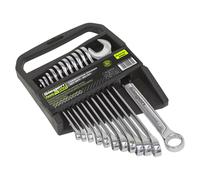 Sealey Metric Combi Drop-Forged Chrome Vanadium Steel 12 Piece Spanner Set S0563