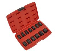 Sealey Metric Impact Socket Set 13pc 1/2"Sq Drive 12-Point Boxed AK5614M