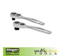 Sealey Micro Ratchet Wrench And Bit Driver Set 2pc Siegen Hand Tool