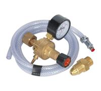 Sealey Reg/Kit/Mo Mig Gas Regulator Kit 1 Gauge Regulator Industrial