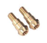 Sealey MIG925 Tip Adaptor 6mm TB36-Pack of 2, Gold