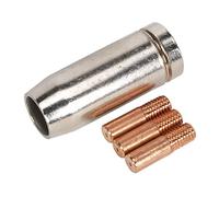 Sealey MIG953 Conical Nozzle X 1 Contact Tip 0.6mm X 3 TB14