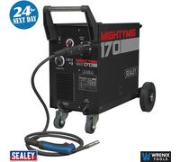 Sealey MIGHTYMIG170 170A MIG Welder Gas/Gasless 230V Euro Torch Professional