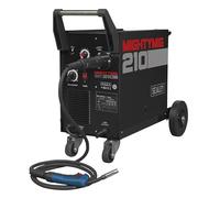 Sealey Mightymig210 Professional Gas/No-Gas Mig Welder 210Amp with Euro Torch