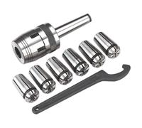 Sealey Mill Chuck Set SM2503MCSET MT2-M10 for SM2503 Mini Mill