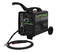 Sealey Mini 130Amp Mig Welder + Gas Bottle, Wire, Tips, & Gauntlets Supermig130