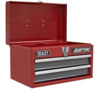 Sealey Mini 2 Drawer Portable Tool Chest Red