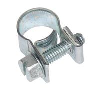Sealey Mini Hose Clips 30 Pieces Zinc Plated 8mm - 10mm 0.31" - 0.39" Mhc810