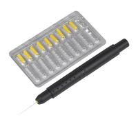 Sealey MK78 Paint Dirt Removal Pen with Needle Set, Red