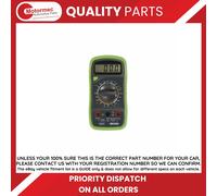Sealey MM20HV 8-Function Digital Multimeter with Thermocouple - Hi-Vis Green