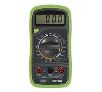 Sealey MM20HV 8-Function Digital Multimeter with Thermocouple - Hi-Vis Green