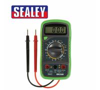 Sealey MM20HV 8-Function Digital Multimeter with Thermocouple - Hi-Vis Green