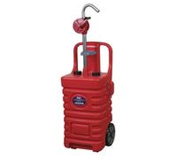 Sealey DT55RCOMBO1 Mobile Dispensing Tank 55L With Oil Rotary Pump - Red