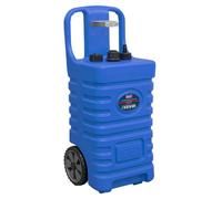 Sealey Mobile Dispensing Tank With 2 Roller Wheels & Vent 55L Blue Dt55B