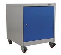 Sealey Mobile Industrial Cabinet API5659 – Premier 1-Shelf Locker, Blue/Grey