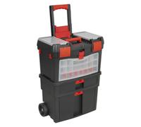 Sealey Mobile Toolbox with Tote Tray & Removable Assortment Box AP850