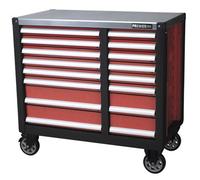 Sealey Mobile Workstation 16 Drawer With Ball-Bearing Slides Ap24216