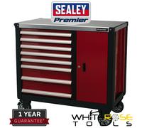 Sealey Mobile Workstation 8 Drawer with Ball-Bearing Slides Premier