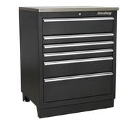 Sealey Modular Floor Cabinet 6 Drawer 775mm Heavy-Duty Apms03