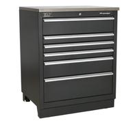 Sealey APMS03 Modular Floor Cabinet 6 Drawer 775mm Heavy-Duty
