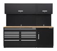 Sealey Modular Storage System Combo - Oak Worktop - APMSCOMBO4W