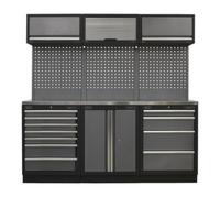 Sealey Modular Storage System Combo Stainless Steel Worktop Apmsstack07Ss