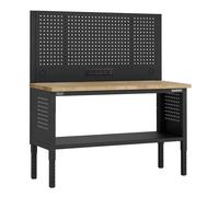 Sealey Modular Workbench Pegboard Back Panel Wood Worktop 1525mm APMWB60COMBOW