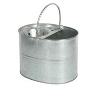 Sealey BM08 Mop Bucket 13L - Galvanized
