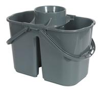 Sealey Mop Bucket 15ltr - 2 Compartment