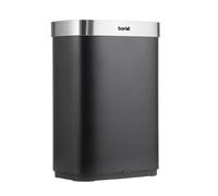 Sealey Motion Sensor Dust Bin 65L Black Stainless Steel Home And Office DH282