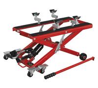 Sealey MC4500 Motorcycle & Quad Scissor Lift 500Kg Capacity Hydraulic