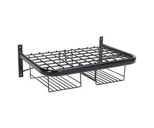 Sealey MS081 Helmet & Gear Tidy - Steel structure to organize the storage of gloves, clothing and helmets, Black