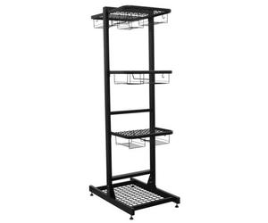 Sealey Ms081Fs2 Freestanding Motorcycle Helmet & Gear Storage