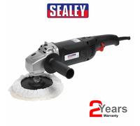 SEALEY Electric MS900PS 6 Speed 170mm 1300w Sander Polisher & Polishing Bonnet