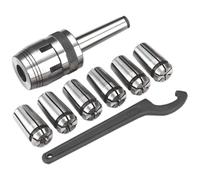 Sealey MT2-M10 Mill Chuck Set for SM2503 Mini Mill