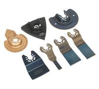 Sealey Multi-Tool All-Purpose Blade Set 7Pc Smts7