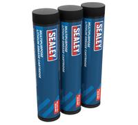 Sealey 85g Multipurpose Lithium Grease Cartridge Pack of 3