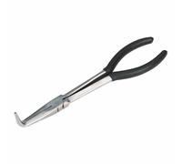 Sealey Needle Nose Pliers 275mm 90° Angle Nose Fully Polished