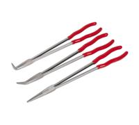 Sealey 3 Piece Long Reach Needle Nose Plier Set