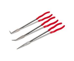 Sealey Needle Nose Pliers Set 3Pieces Extra-Long 400mm For a Full Grip AK8576