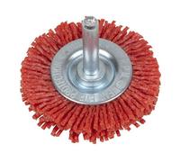 Sealey Nfbc50 50mm Nylon Filament Circular Brush With 6mm Shaft