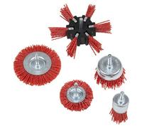 Sealey Nfbs05 Nylon Filament 5Pc Brush Set