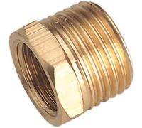 Sealey Nipple 1/2" BSPT Male to 3/8" BSP Female 3/8" BSP Pack of 1