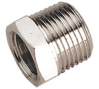 Sealey Nipple 3/8"BSPT Male to 1/4"BSP Femal