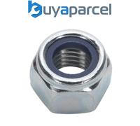 Sealey NLN12 Nylon Locknut M12 Zinc Pack Of 25