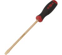 Sealey Screwdriver Slotted 8 x 200mm Non-sparking